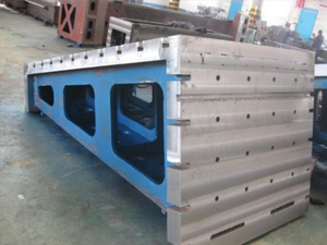 鑄鐵支撐的電機(jī)試驗(yàn)平臺